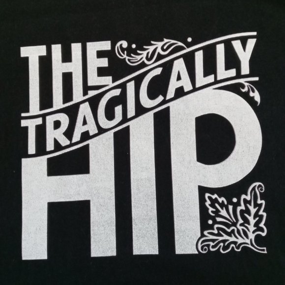 Women's Tragically Hip black band Tee - Picture 5 of 8